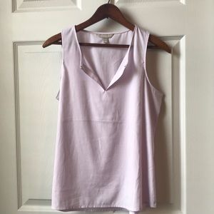 Banana Republic Sleeveless Blouse - lilac